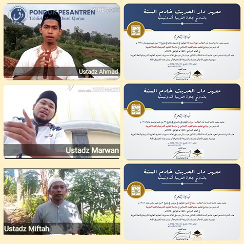 Kelulusan Para Guru Pesantren Tahfizh MDQ