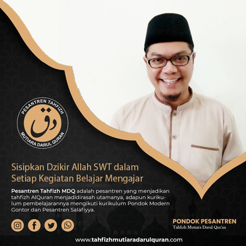 Sisipkan Dzikir Allah SWT