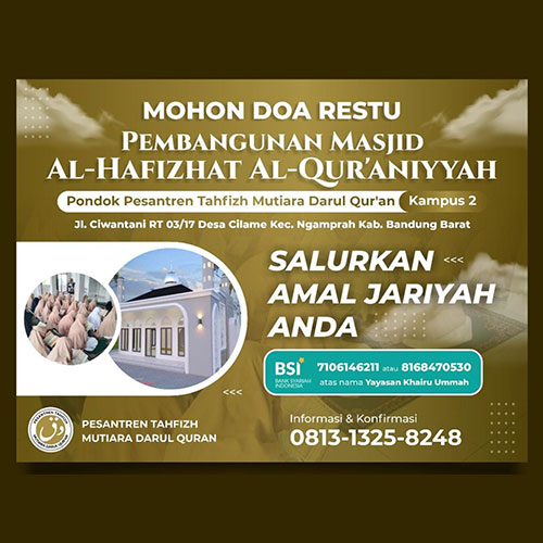 pembangunan masjid mdtq